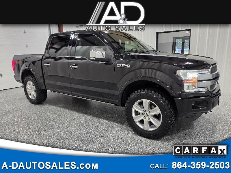 2019 Ford F-150 4WD SuperCrew 145" Platinum