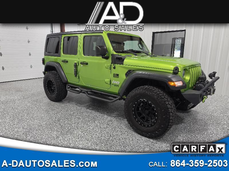 2018 Jeep Wrangler Unlimited Sport S 4x4