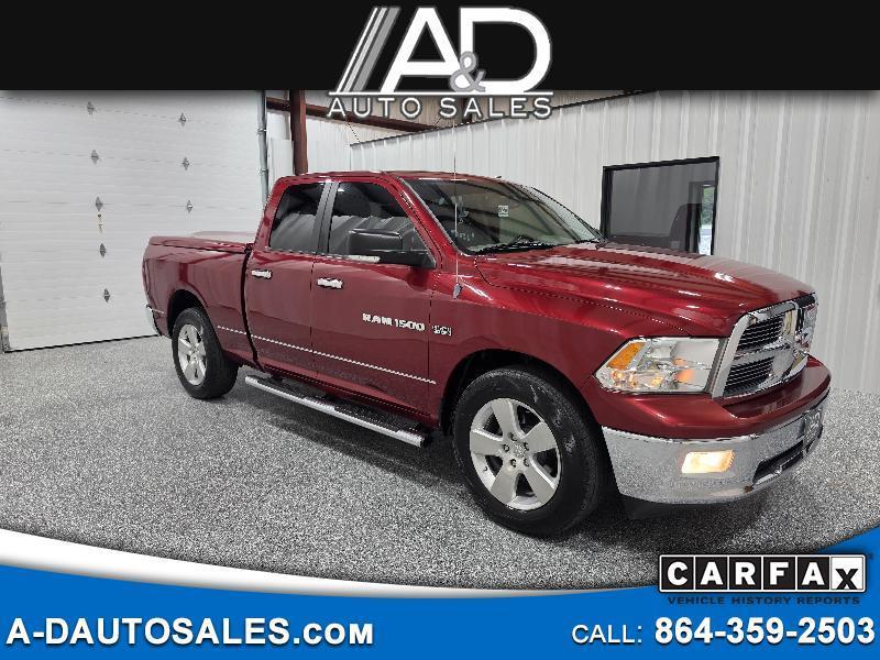 2012 RAM 1500 2WD Quad Cab 140.5" Big Horn