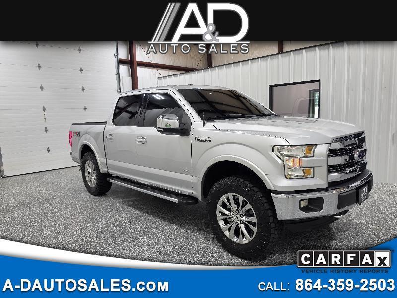 2016 Ford F-150 4WD SuperCrew 139" Lariat