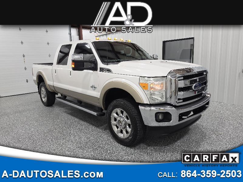 2011 Ford Super Duty F-350 SRW Crew Cab 156" Lariat 4WD