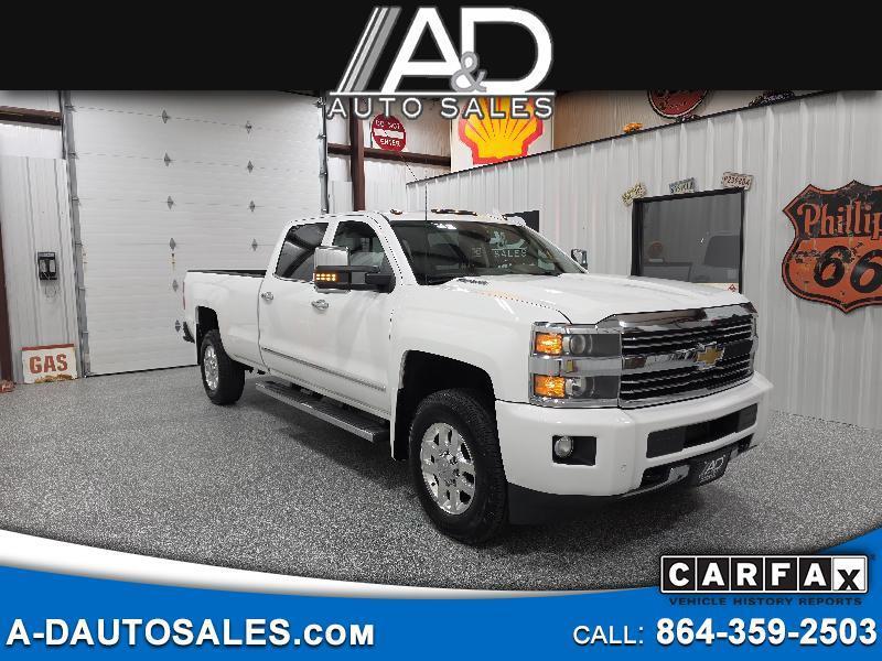 2015 Chevrolet Silverado 3500HD Built After Aug 14 4WD Crew Cab 167.7" High Country