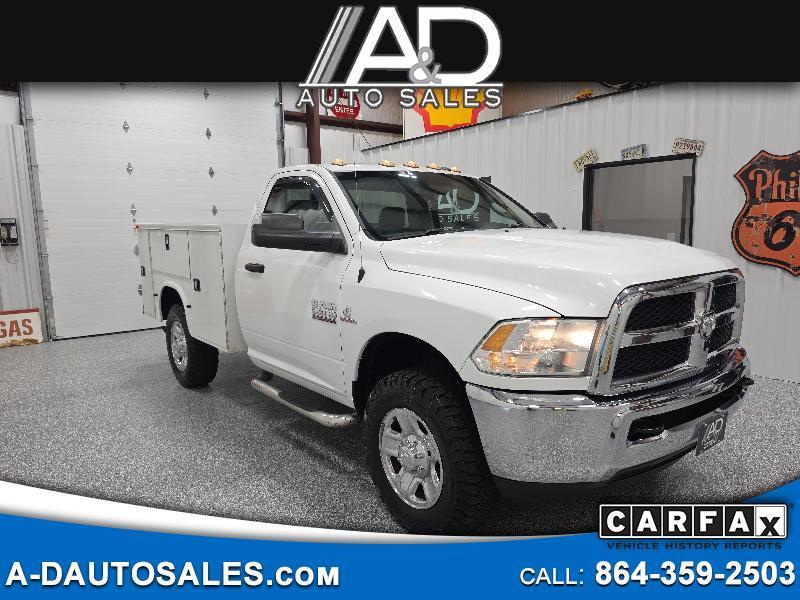 2017 RAM 3500 Tradesman 4x4 Reg Cab 8' Box
