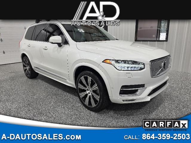 Pearl White 2023 Volvo XC90 SUV / Crossover All-Wheel Drive Automatic