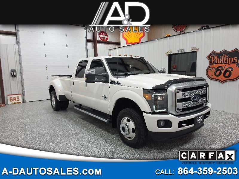 2015 Ford Super Duty F-350 DRW 4WD Crew Cab 172" Platinum