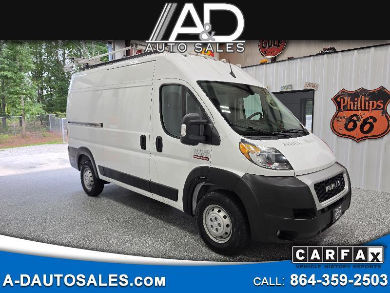RAM ProMaster Cargo Van 1500 High Roof 136" WB 2022