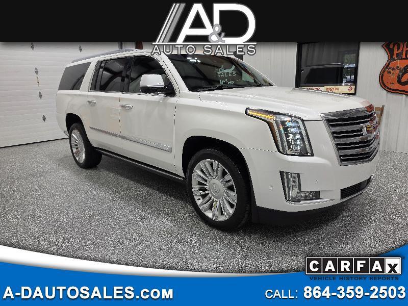 2018 Cadillac Escalade ESV 4WD 4dr Platinum