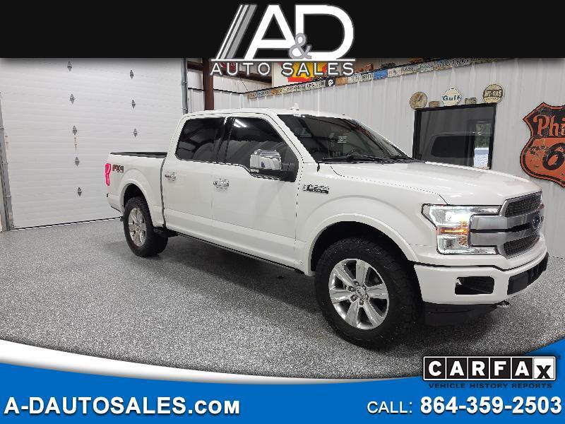 2020 Ford F-150 4WD SuperCrew 145" Platinum