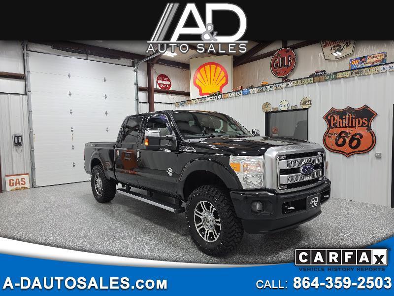 2016 Ford Super Duty F-250 SRW 4WD Crew Cab 172" Platinum