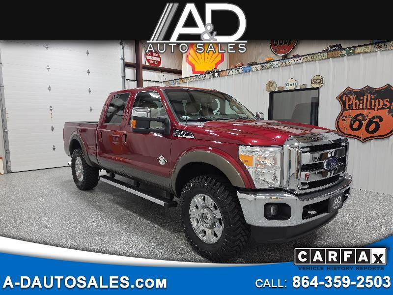 Ford Super Duty F-250 SRW 4WD Crew Cab 156" Lariat 2016