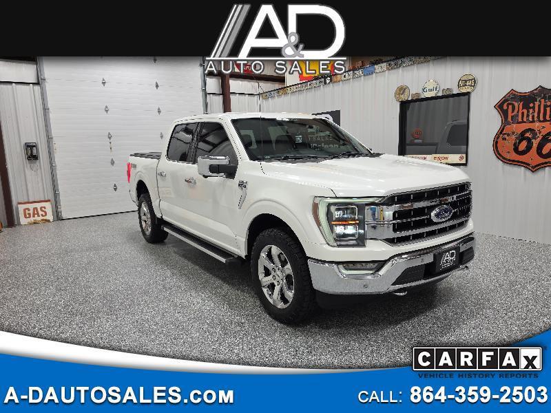 2022 Ford F-150 Lariat 4WD SuperCrew 5.5' Box