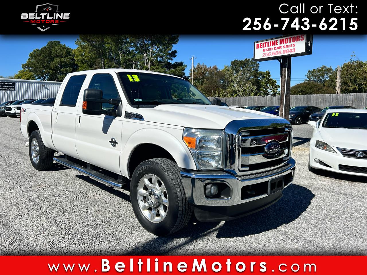 2013 Ford Super Duty F-250 SRW 4WD Crew Cab 156" Platinum
