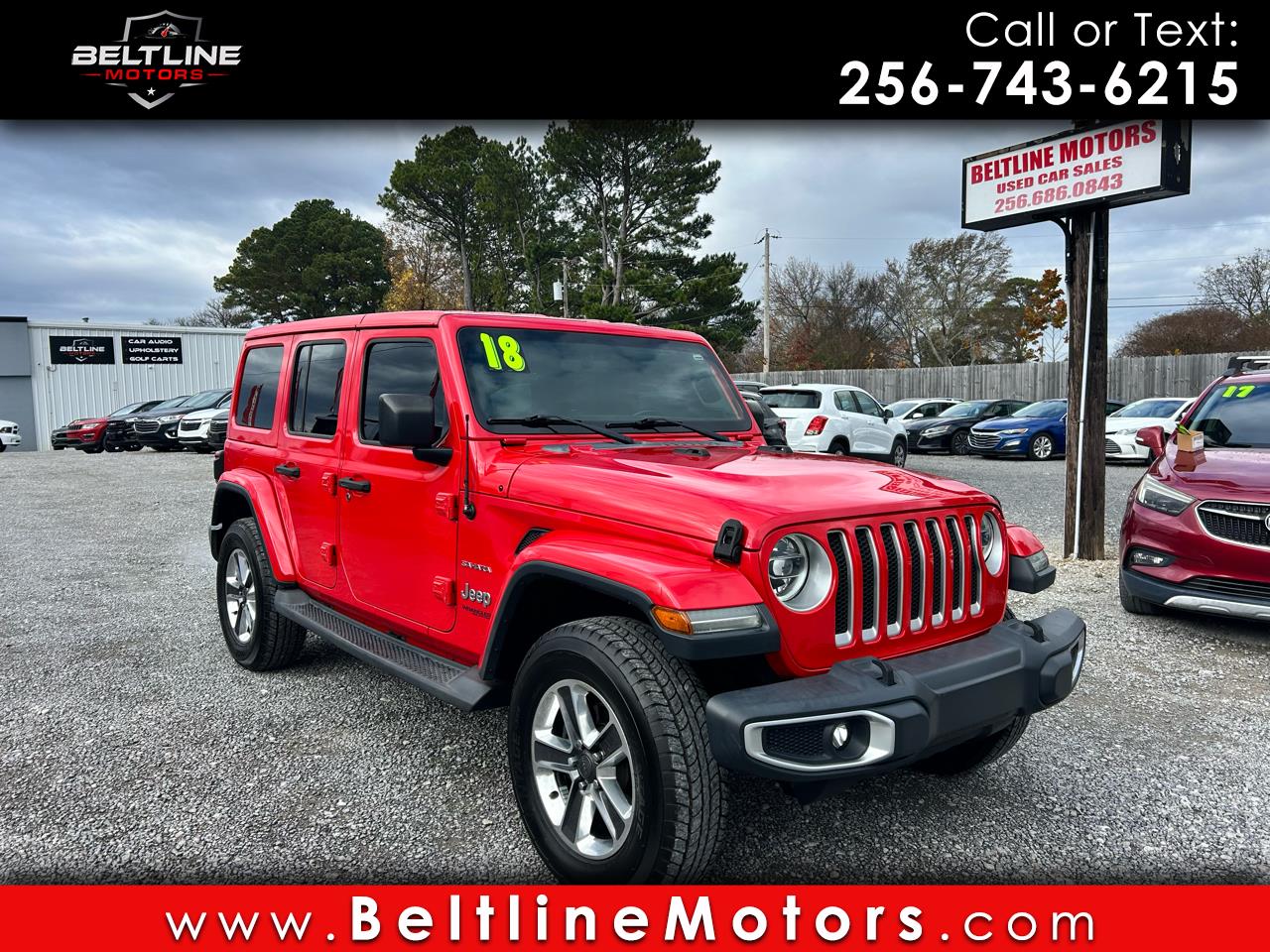 2018 Jeep Wrangler Unlimited Sahara 4x4