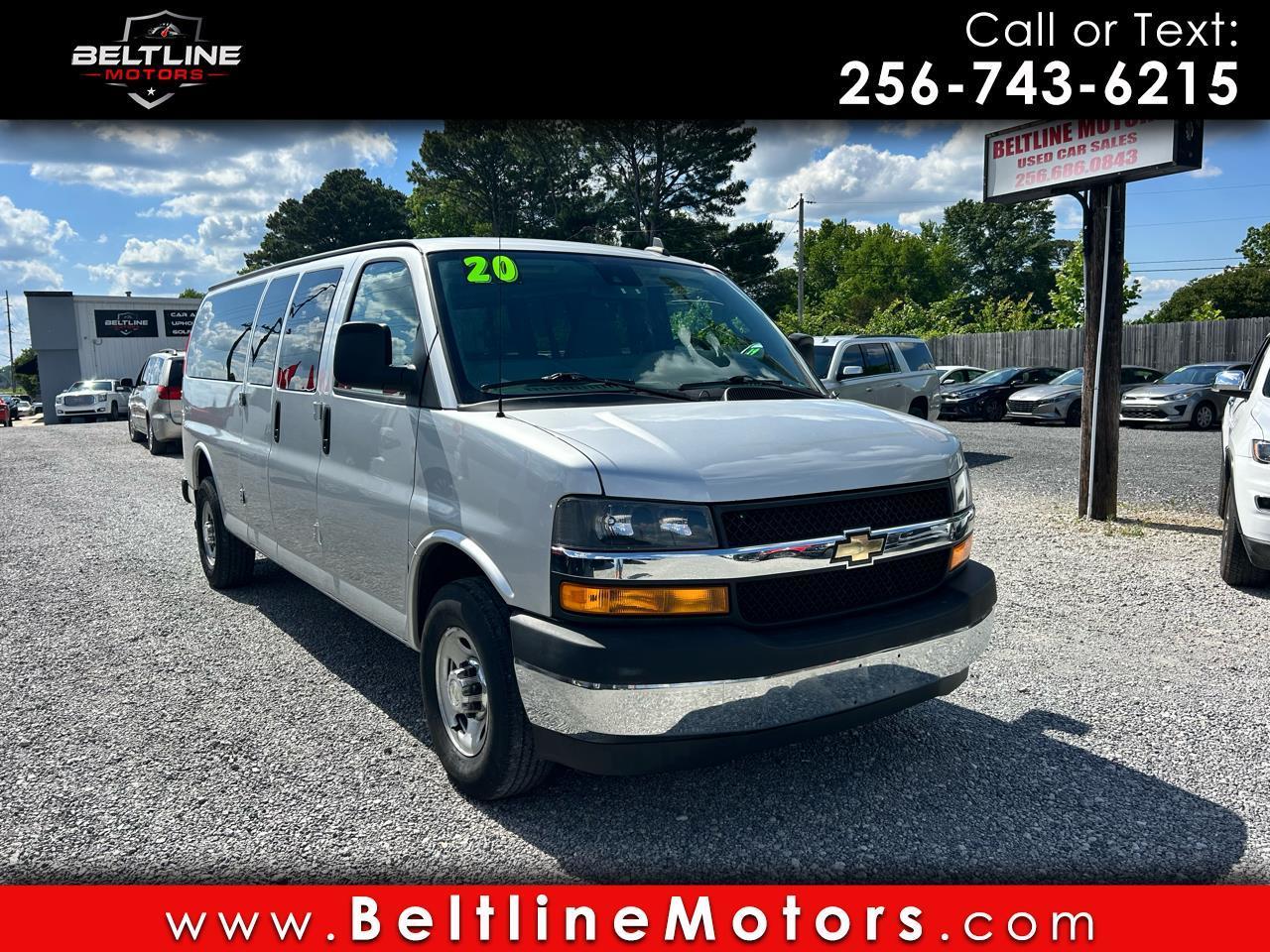 2020 Chevrolet Express Passenger RWD 3500 155" LT