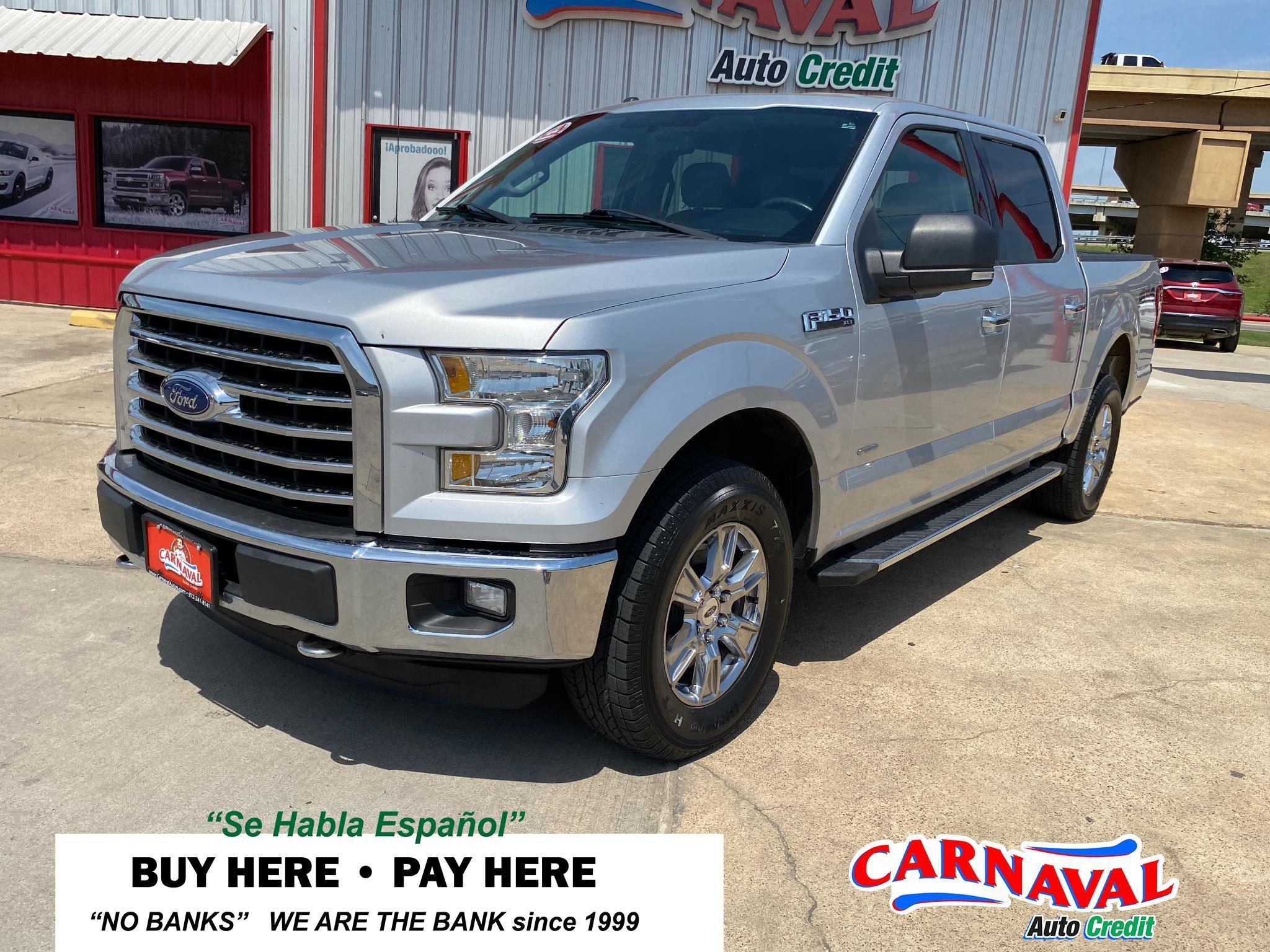 2015 Ford F-150 4WD SuperCrew 145" Lariat