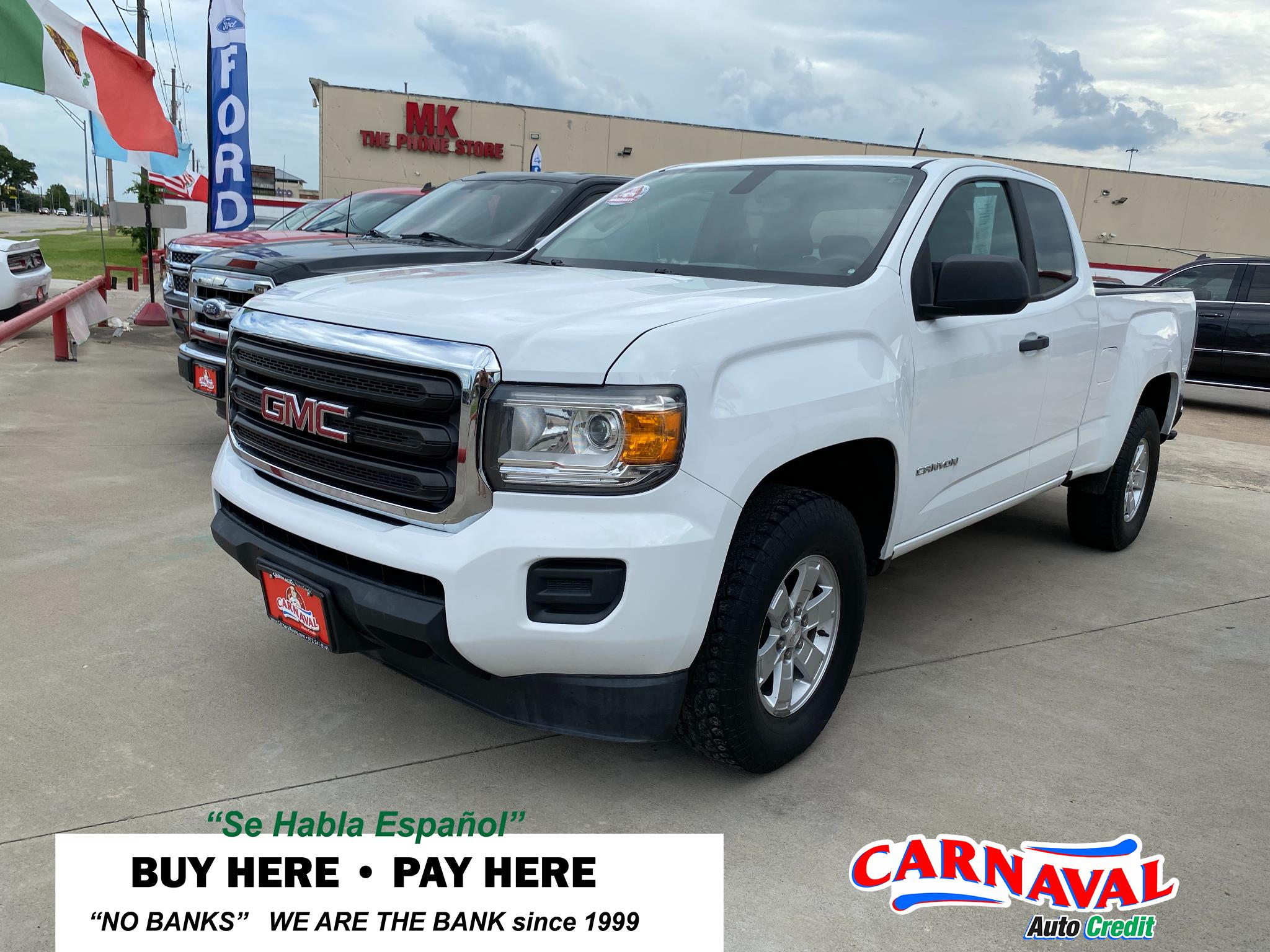 2016 GMC Canyon 2WD Ext Cab 128.3"
