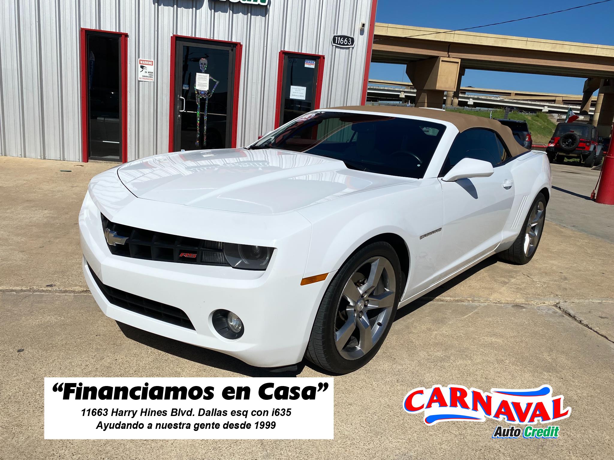 2012 Chevrolet Camaro 2dr Conv 2LT