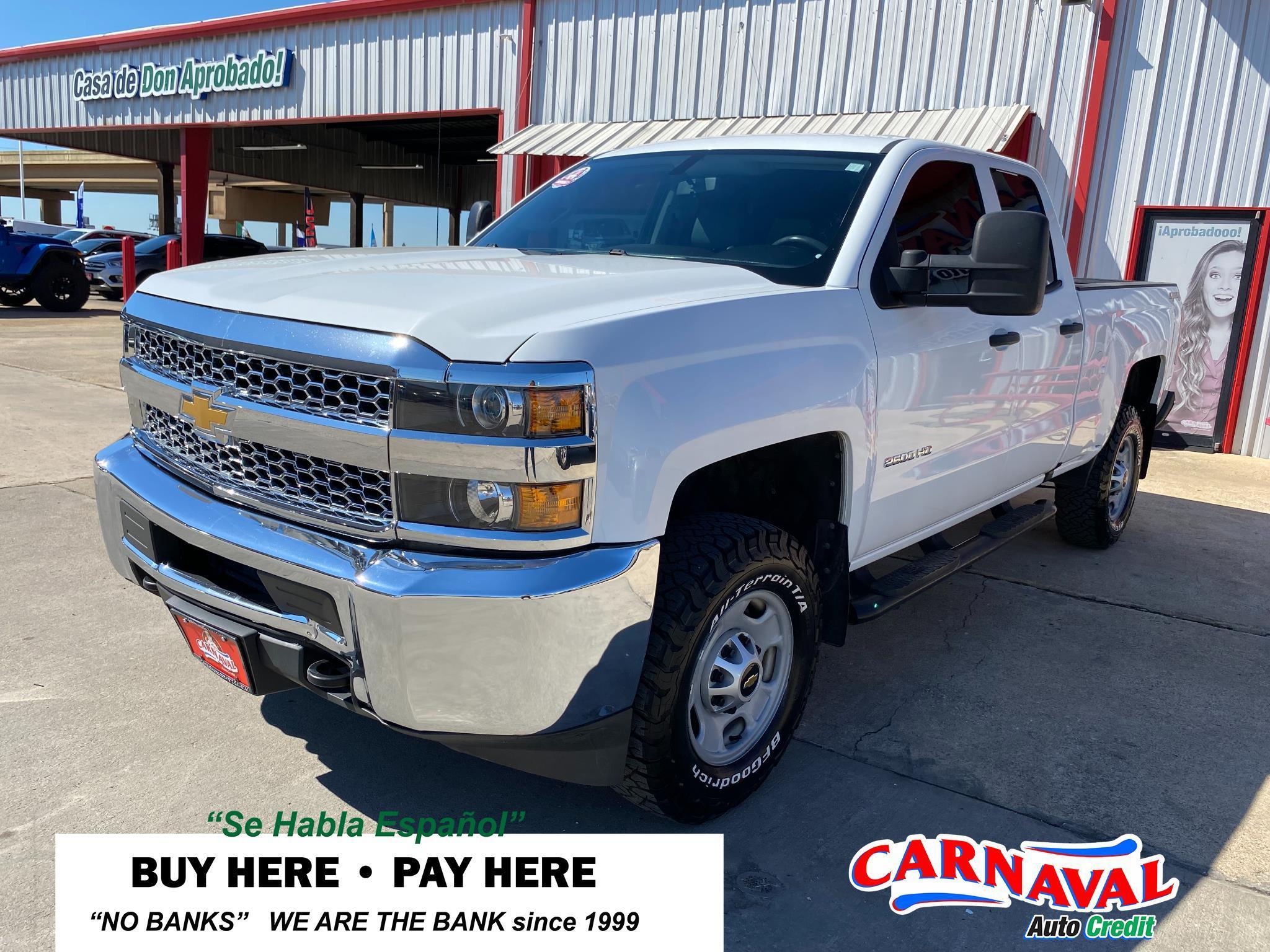 2019 Chevrolet Silverado 2500HD 4WD Double Cab 144.2" Work Truck