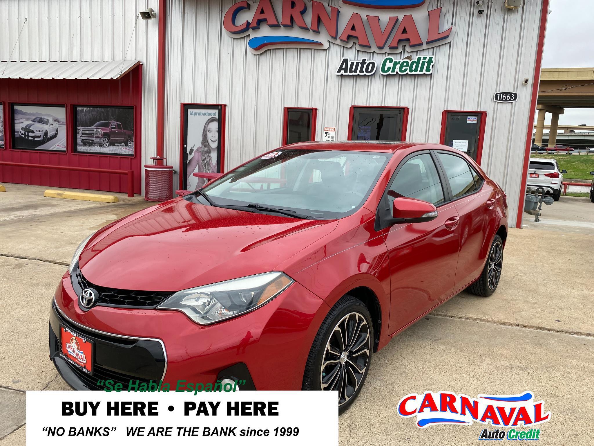 Toyota Corolla 4dr Sdn CVT S w/Special Edition Pkg (Natl) 2016