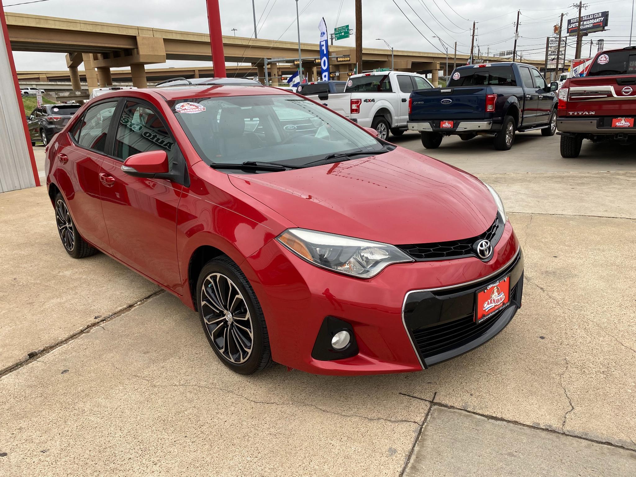 Toyota Corolla 4dr Sdn CVT S w/Special Edition Pkg (Natl) 2016