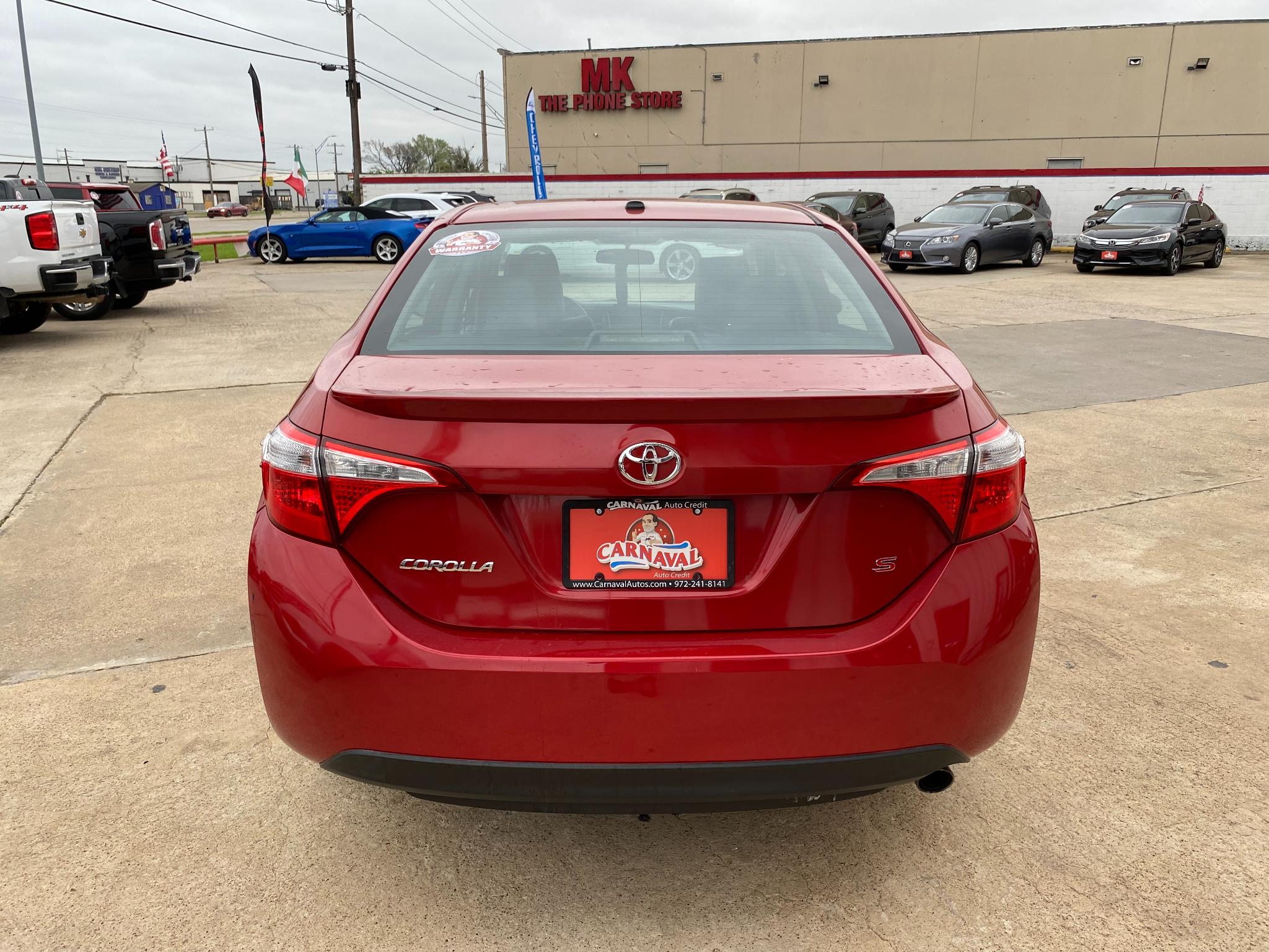 Toyota Corolla 4dr Sdn CVT S w/Special Edition Pkg (Natl) 2016