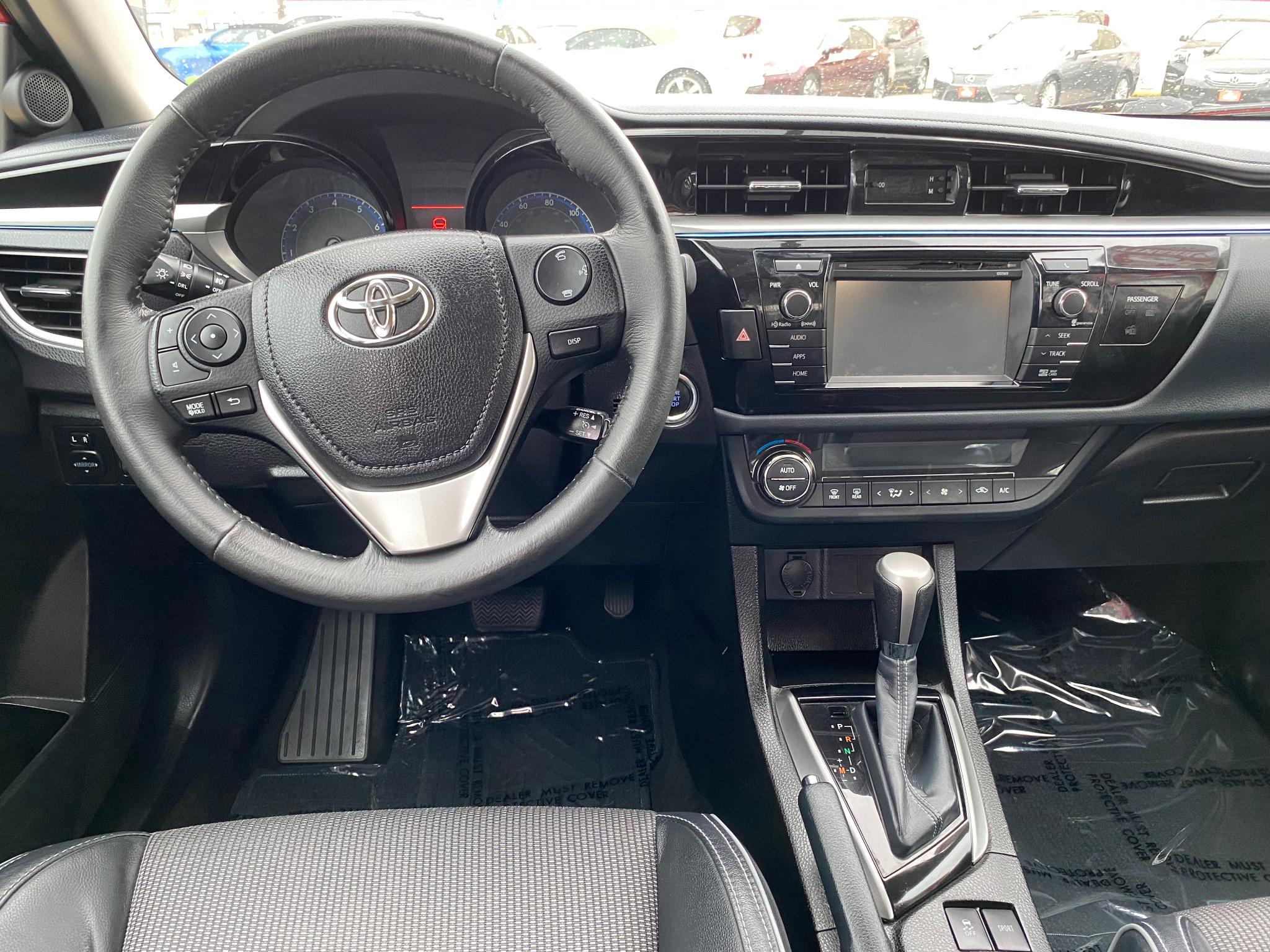 Toyota Corolla 4dr Sdn CVT S w/Special Edition Pkg (Natl) 2016