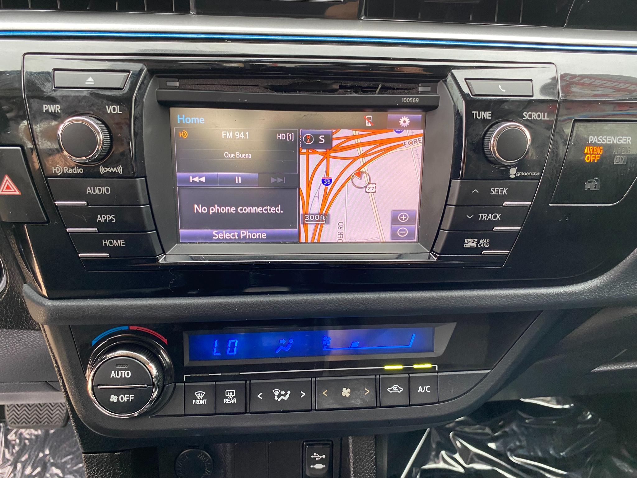 Toyota Corolla 4dr Sdn CVT S w/Special Edition Pkg (Natl) 2016