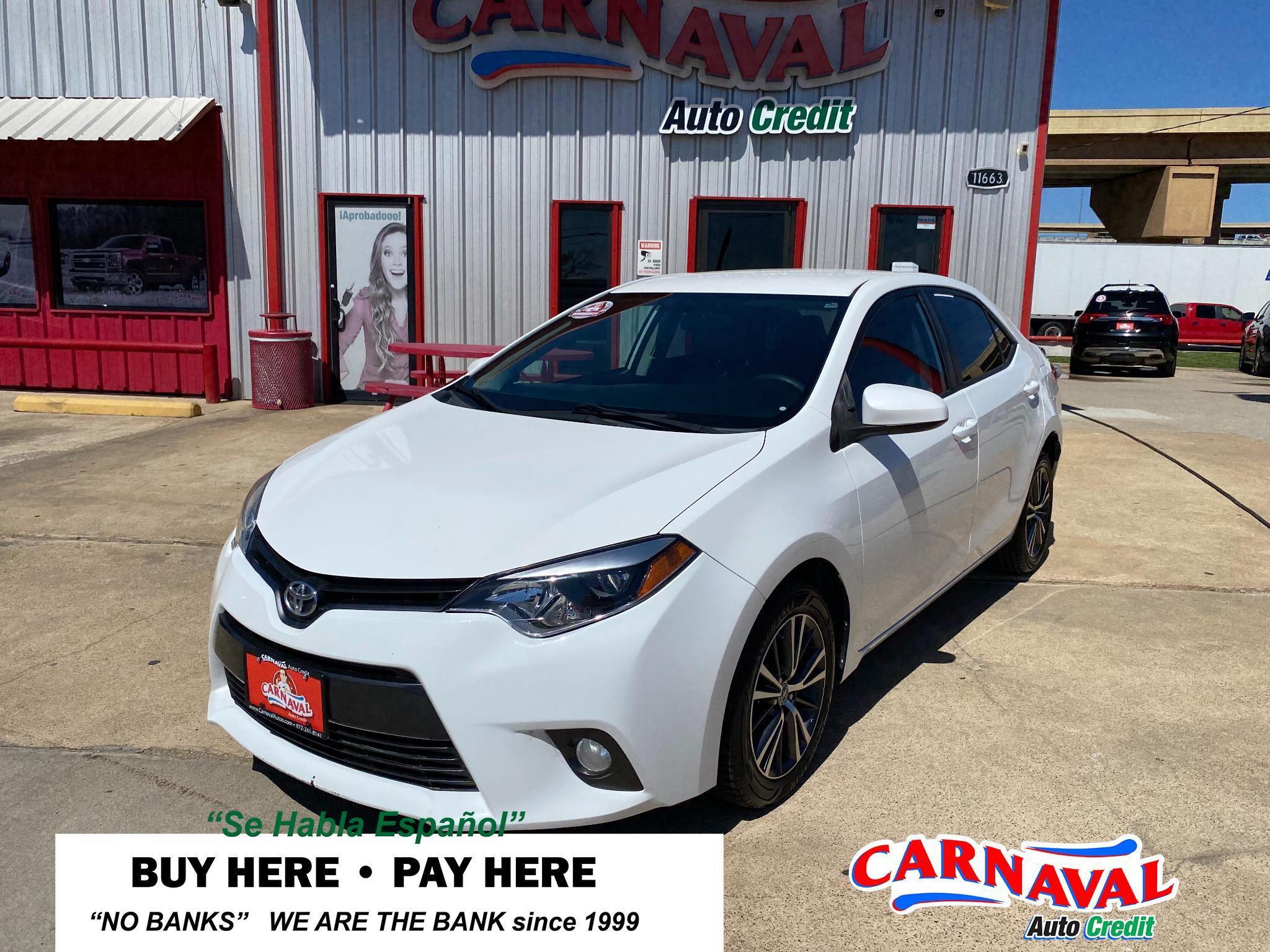 2016 Toyota Corolla 4dr Sdn CVT S w/Special Edition Pkg (Natl)