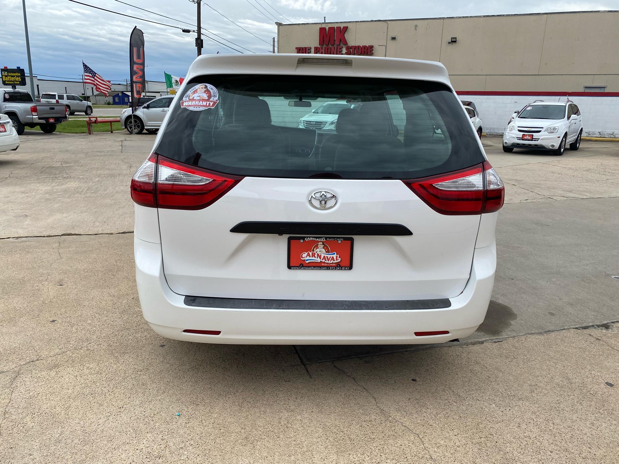 Toyota Sienna L FWD 7-Passenger (Natl) 2017