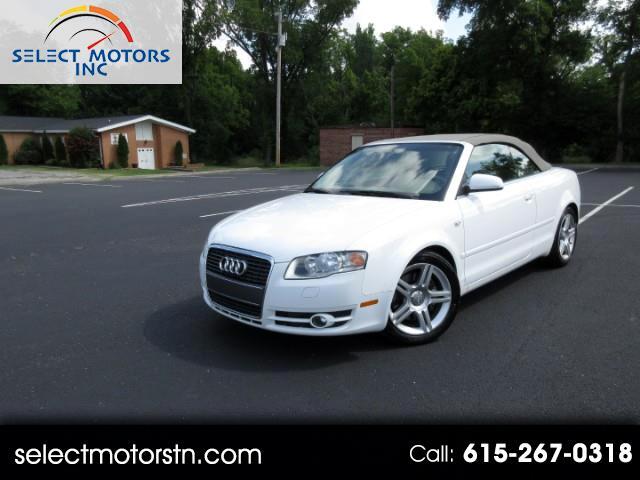 Audi A4 2.0T Cabriolet with Multitronic 2007