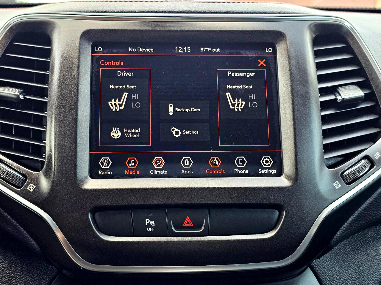 Jeep Cherokee Trailhawk Elite 4WD 2019 Jeep Cherokee Trailhawk Elite 4WD 2019