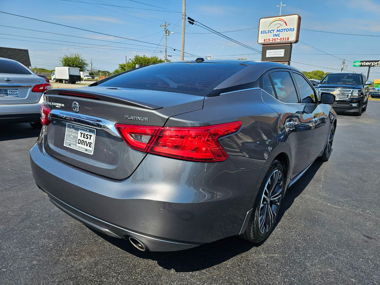 Nissan Maxima Platinum 2017 Nissan Maxima Platinum 2017
