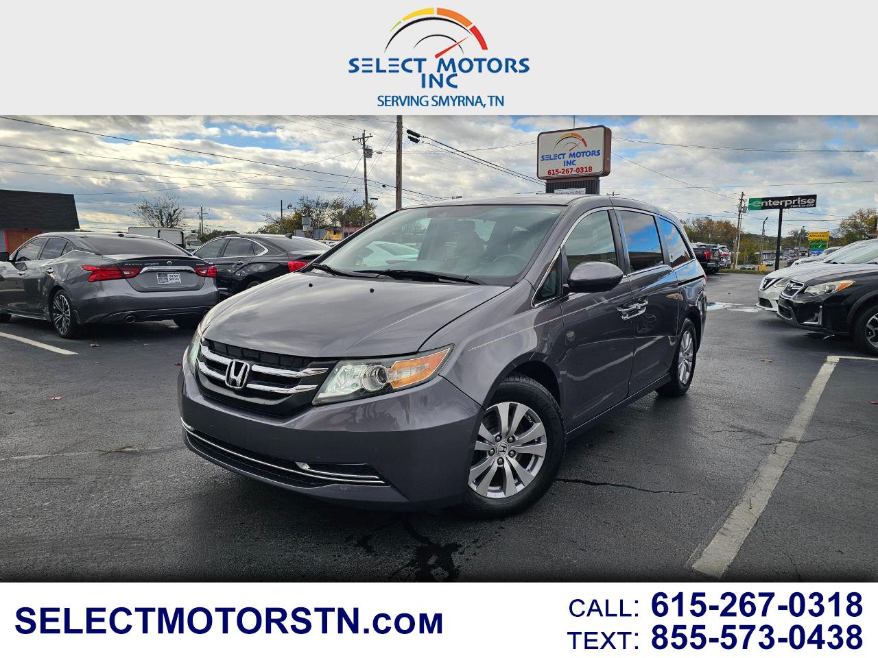 2016 Honda Odyssey EX-L w/Rear Entertainment