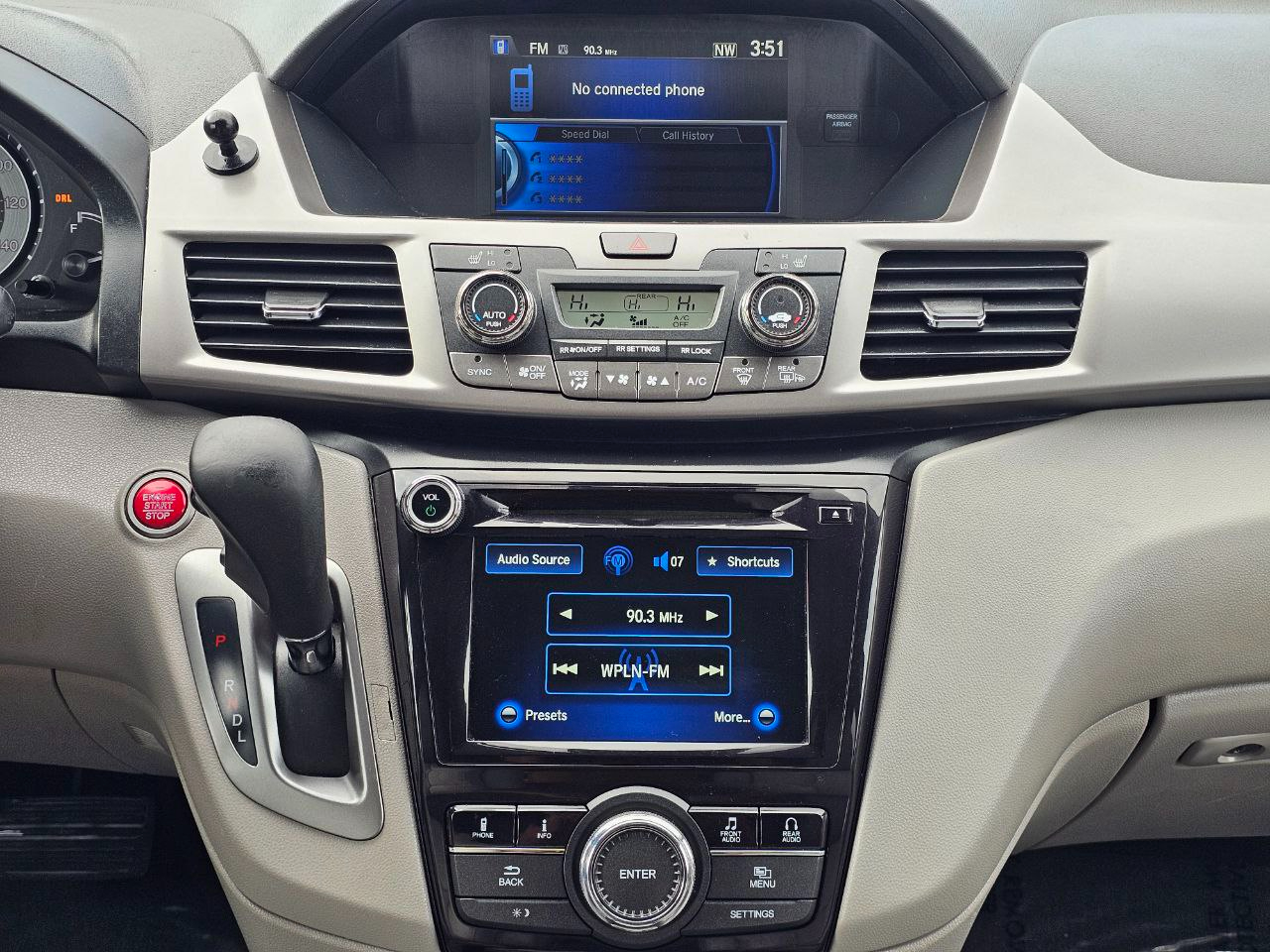 Honda Odyssey EX-L w/Rear Entertainment 2016 Honda Odyssey EX-L w/Rear Entertainment 2016