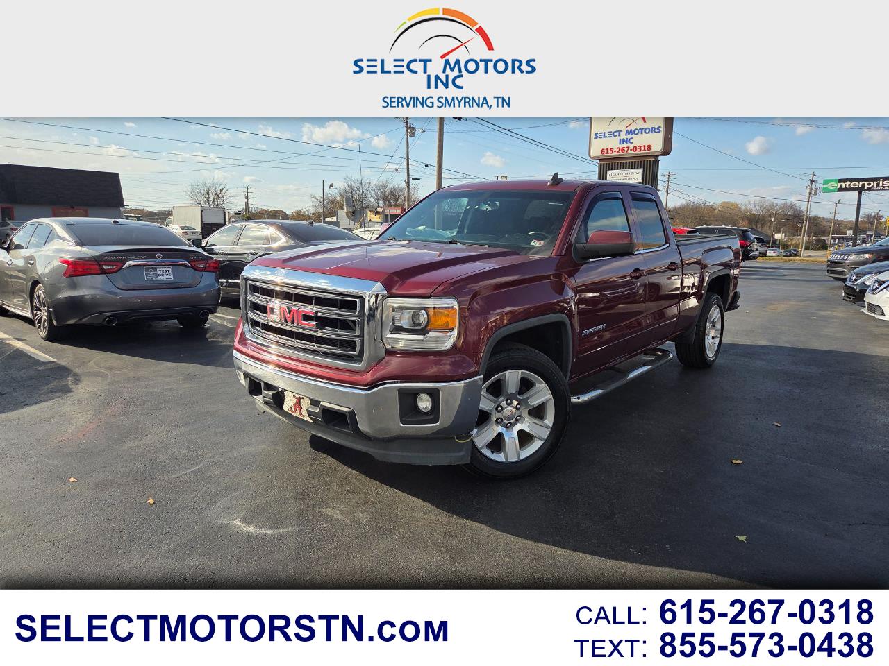 2015 GMC Sierra 1500 SLE Double Cab 2WD