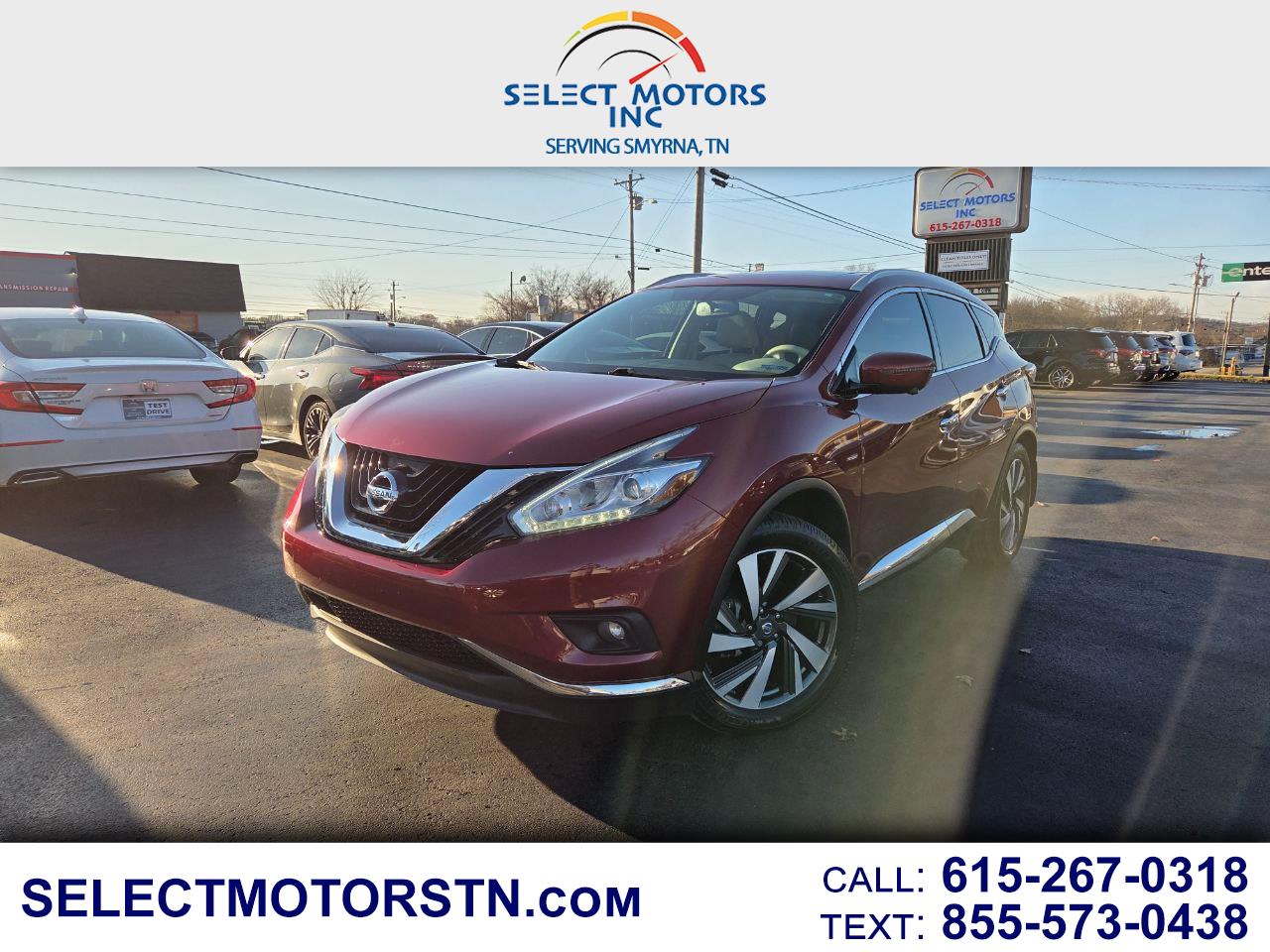 2018 Nissan Murano Platinum FWD