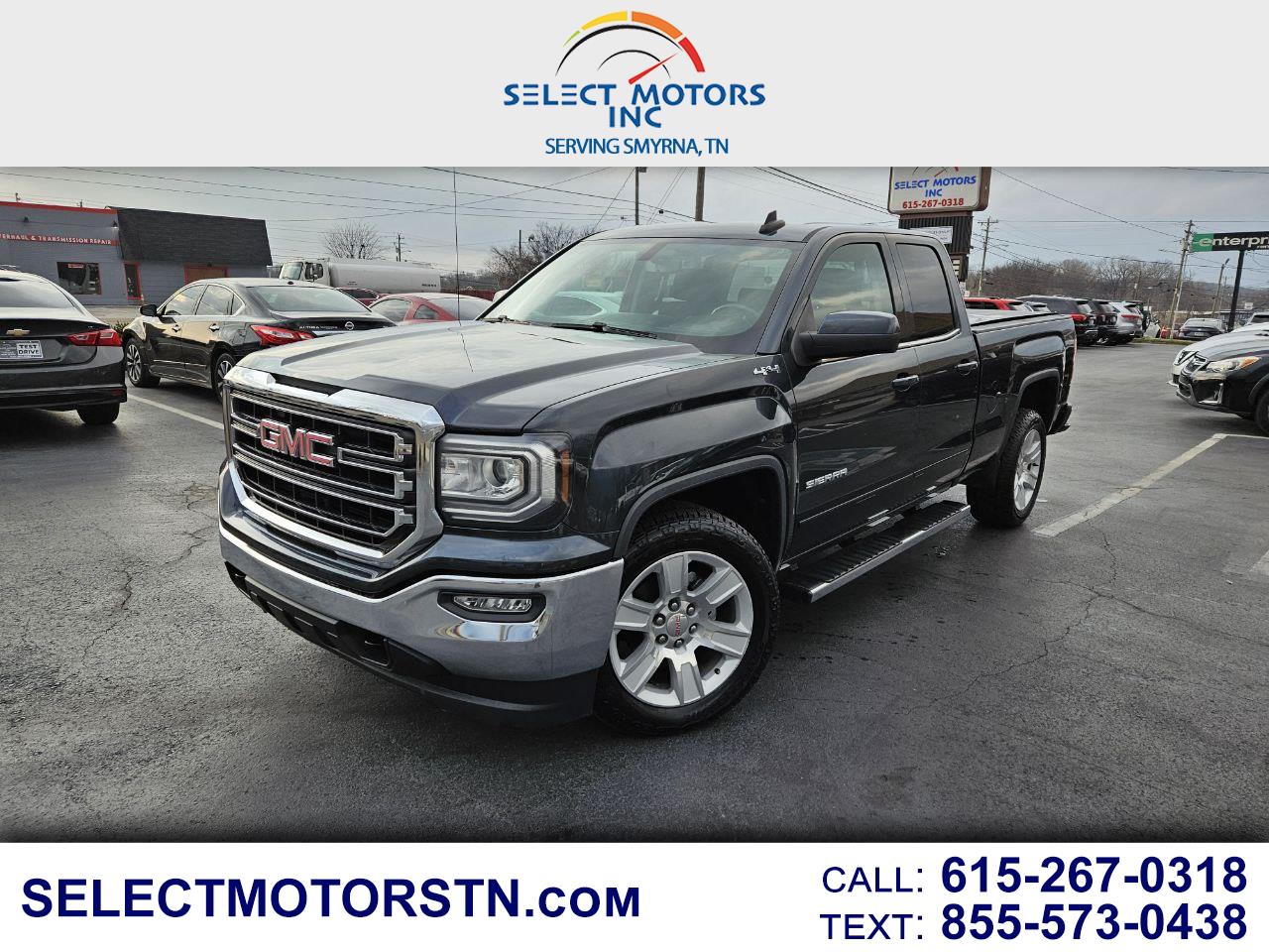 2018 GMC Sierra 1500 SLE Double Cab 4WD