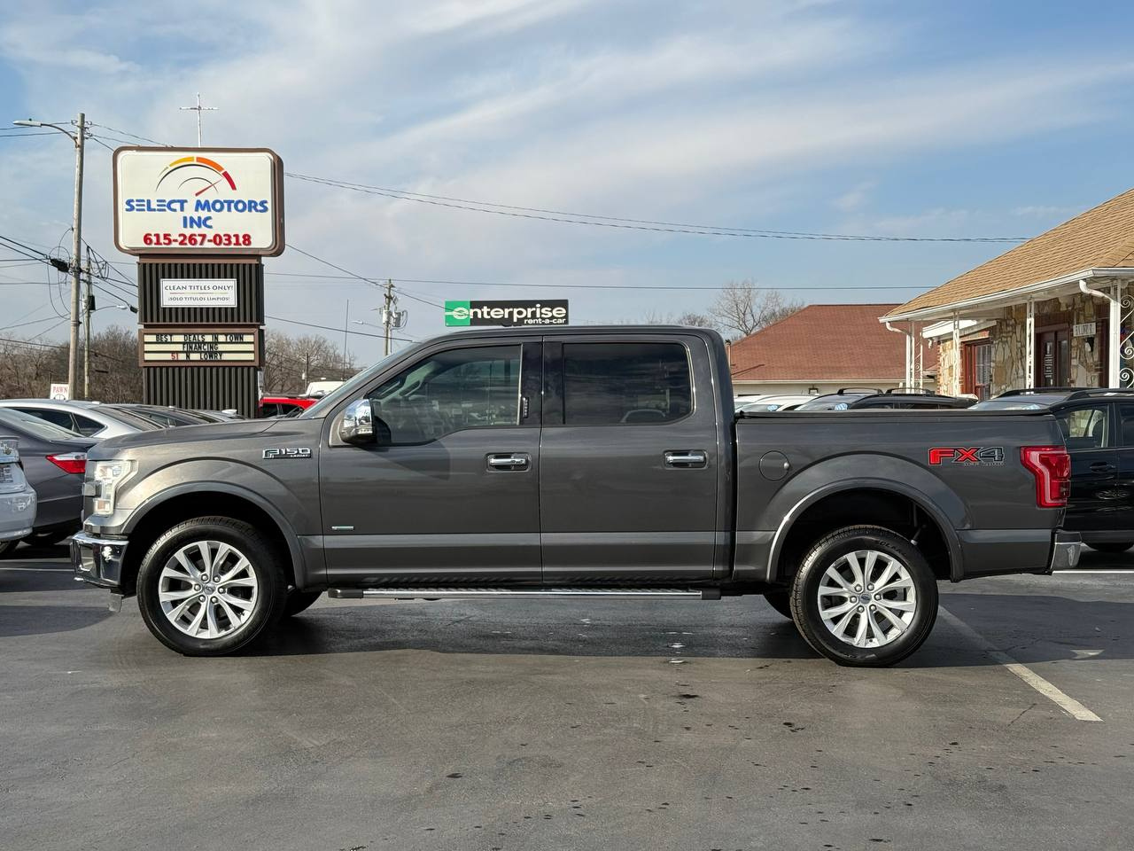 Ford F-150 Lariat SuperCrew 5.5-ft. Bed 4WD 2015