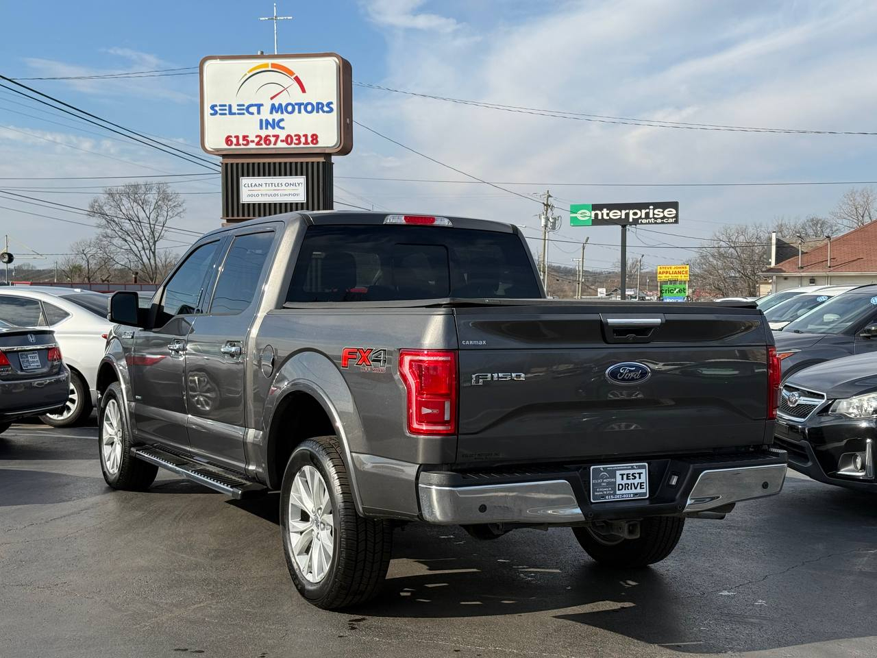 Ford F-150 Lariat SuperCrew 5.5-ft. Bed 4WD 2015