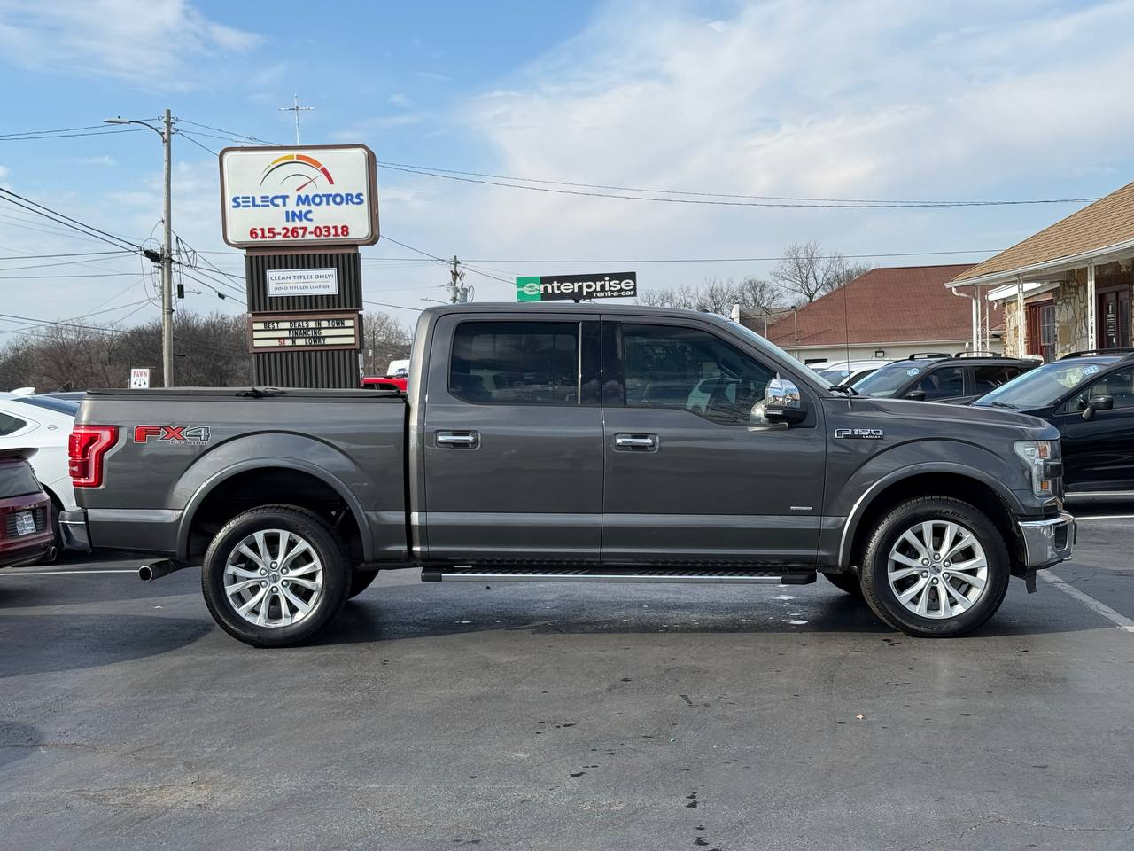 Ford F-150 Lariat SuperCrew 5.5-ft. Bed 4WD 2015