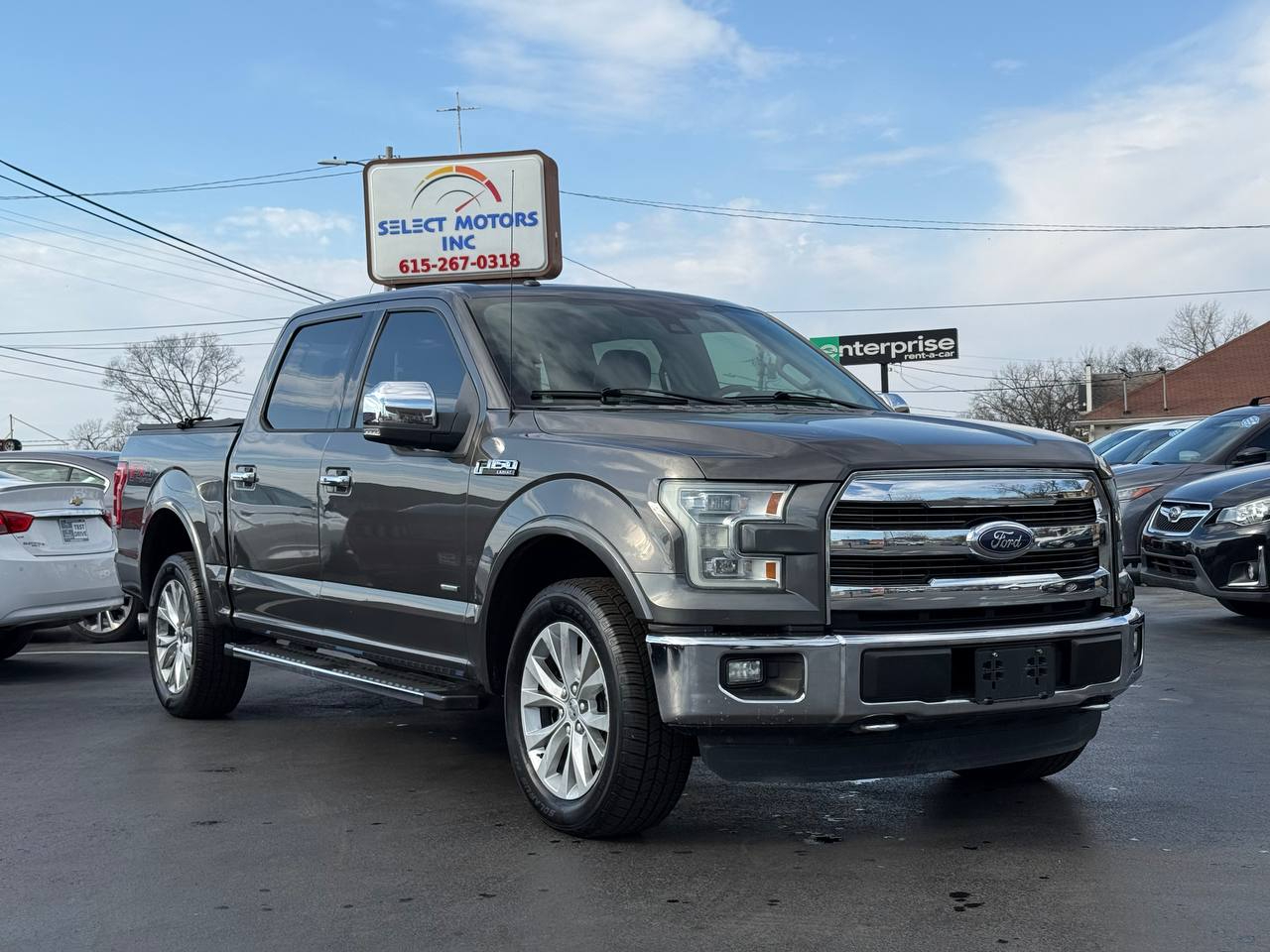 Ford F-150 Lariat SuperCrew 5.5-ft. Bed 4WD 2015