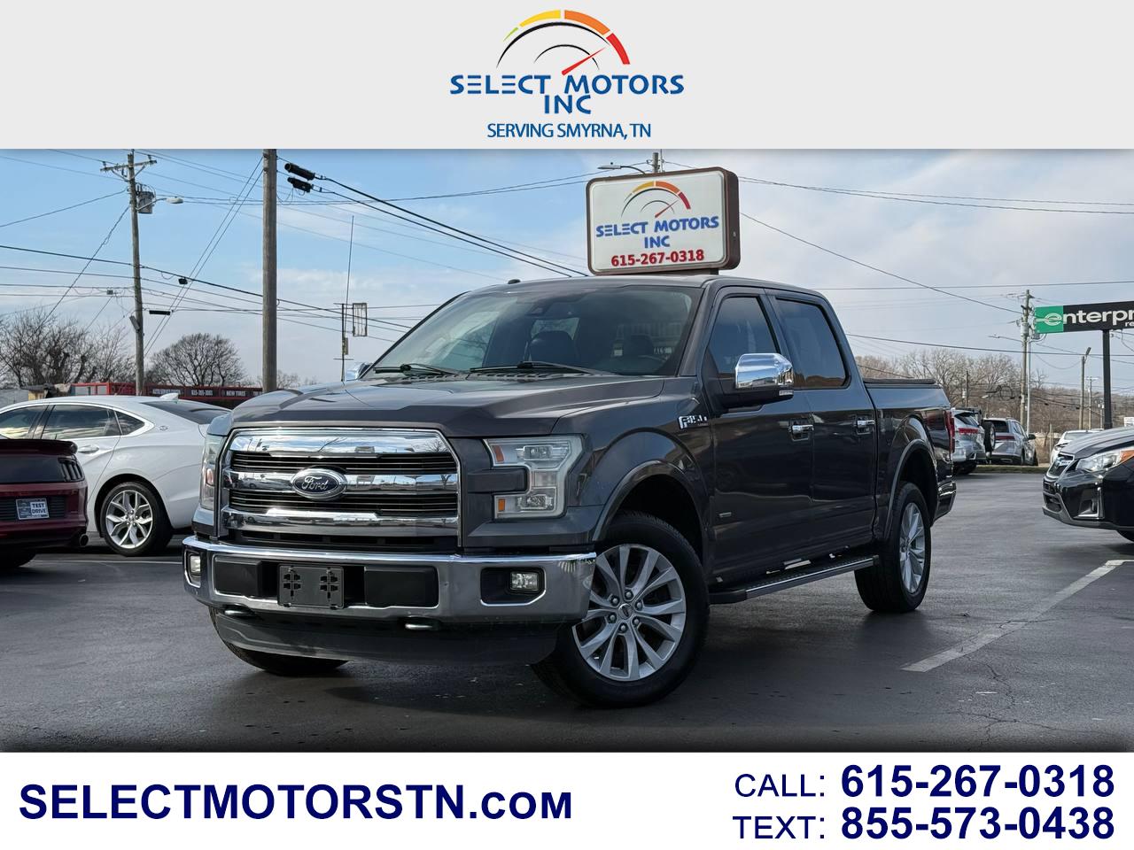 2015 Ford F-150 Lariat SuperCrew 5.5-ft. Bed 4WD