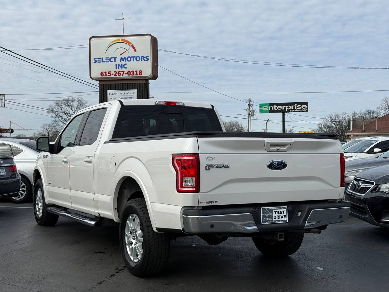 Ford F-150 Lariat SuperCrew 5.5-ft. Bed 4WD 2016