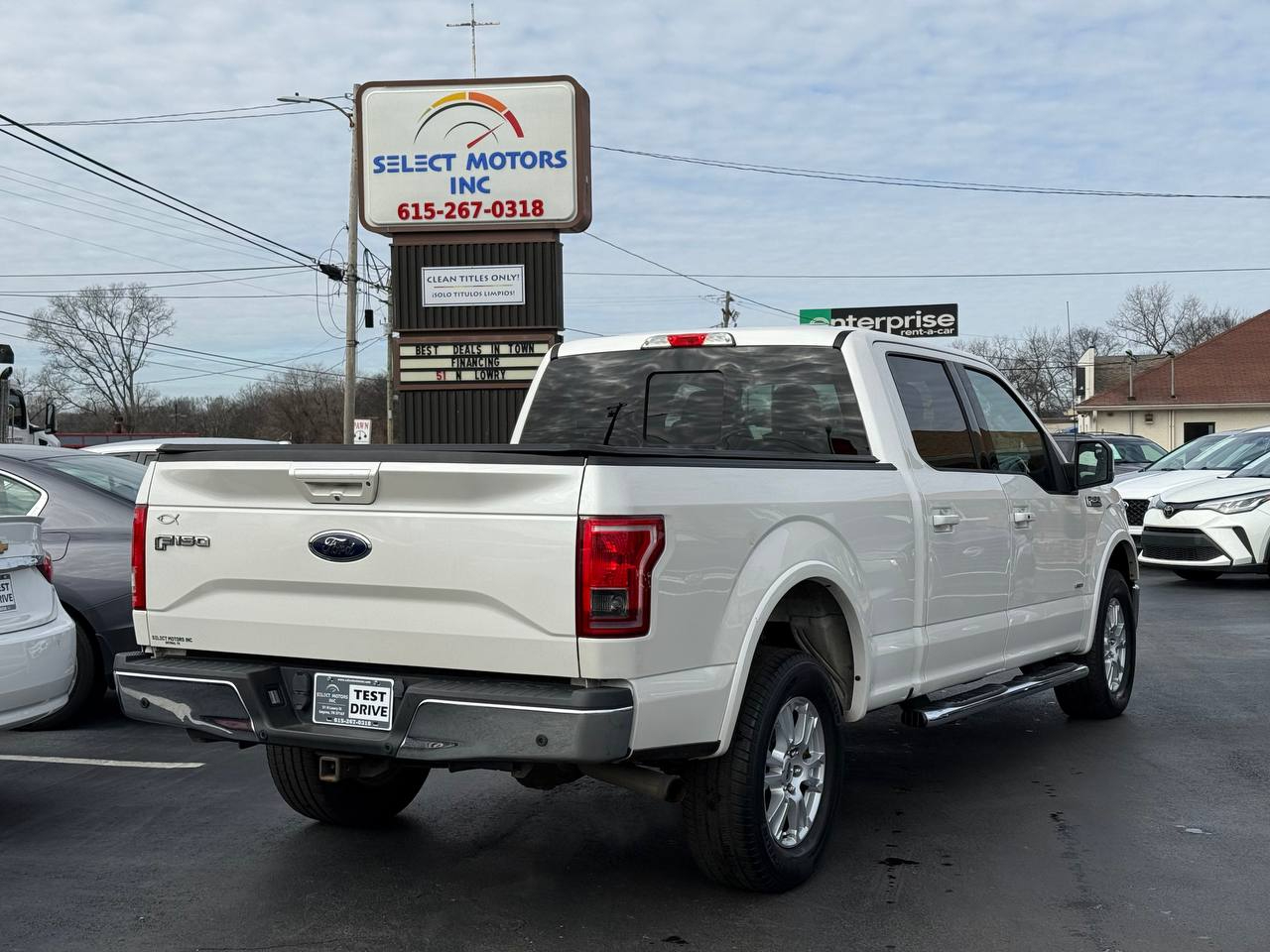 Ford F-150 Lariat SuperCrew 5.5-ft. Bed 4WD 2016