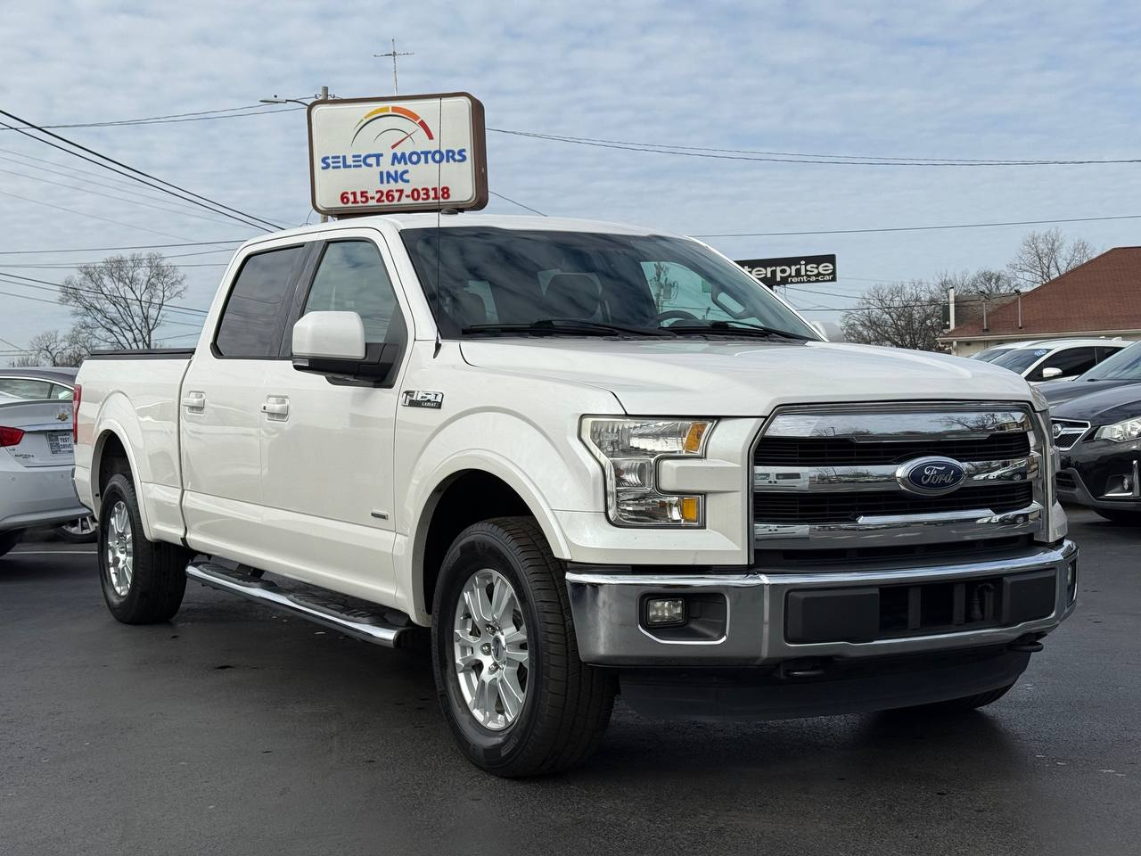 Ford F-150 Lariat SuperCrew 5.5-ft. Bed 4WD 2016