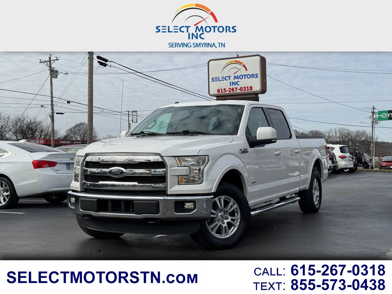 2016 Ford F-150 Lariat SuperCrew 5.5-ft. Bed 4WD