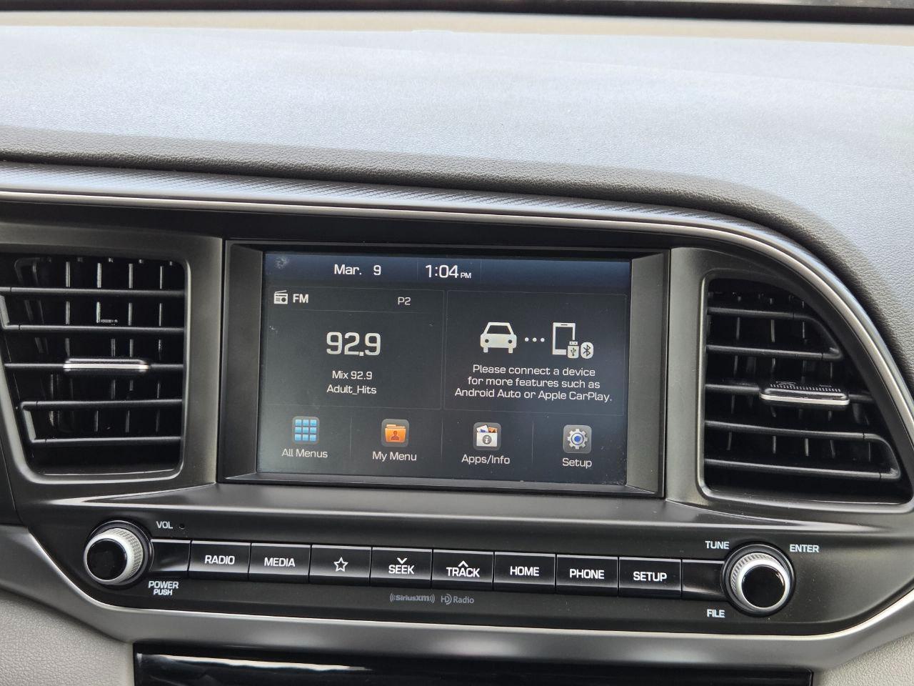 Hyundai Elantra SEL 2019