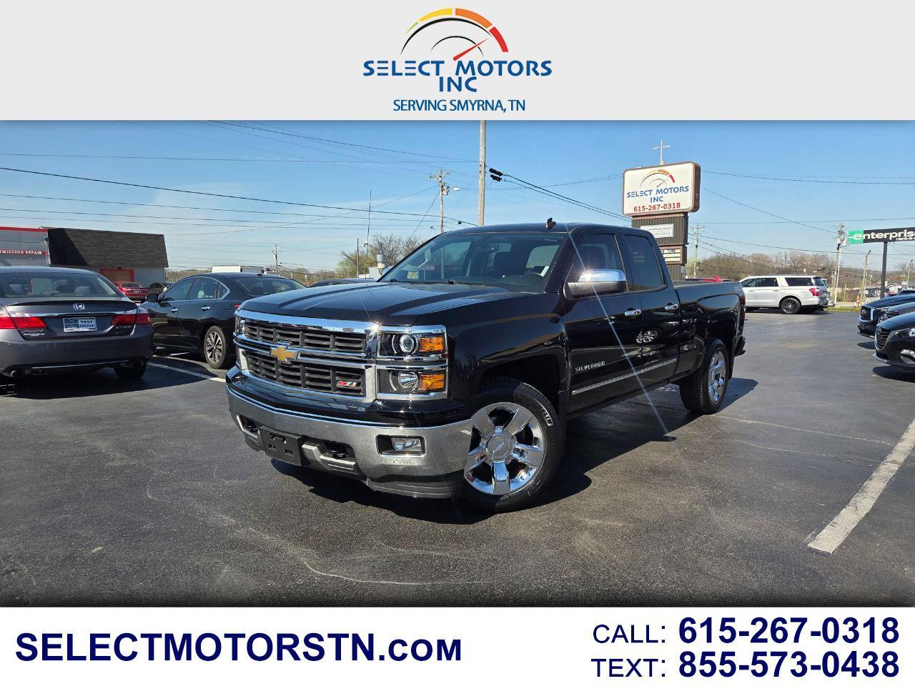 2014 Chevrolet Silverado 1500 LTZ Z71 Double Cab 2WD