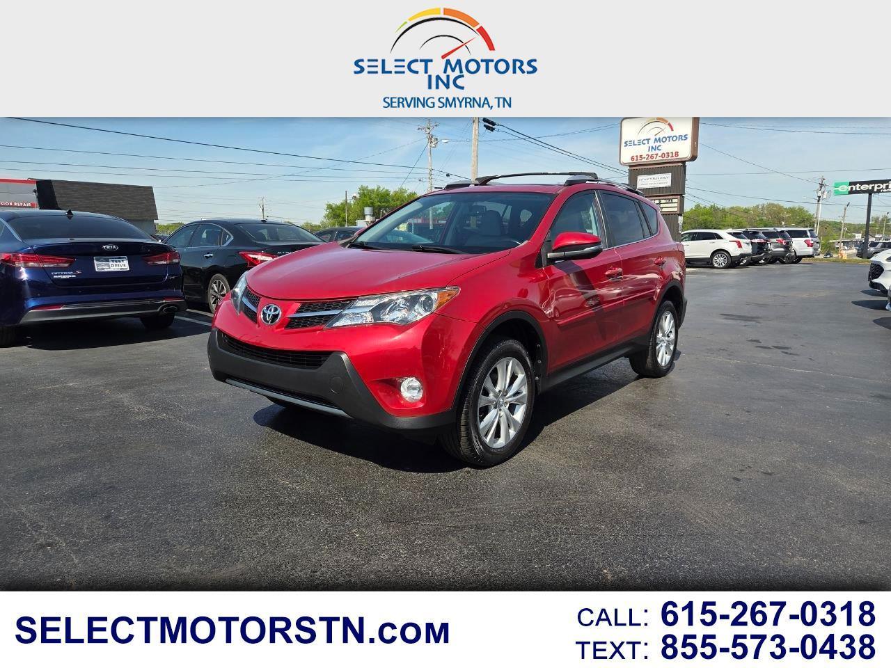 Toyota RAV4 Limited FWD 2014