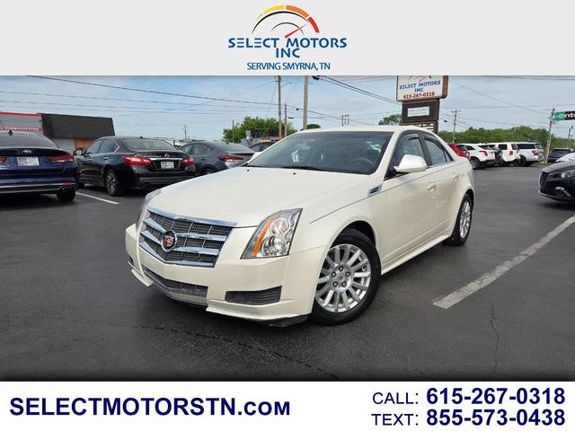White 2010 Cadillac CTS 3.0L Luxury RWD Sedan Rear-Wheel Drive Automatic
